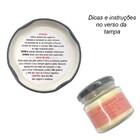 Vela Aromática Floral - Vela Amarylis Quartzo Rosa 100g 25h
