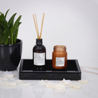 Vela Aromática Jasmin & Flor Laranjeira Âmbar Branca 8,9x6cm Casa Viva