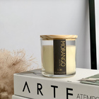 Vela Aromática Morango Silvestre  Copo Com Tampa De Madeira 1