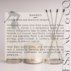 Vela Aromática Perfumada Aroma Bamboo Pocket Essence 90g - Es