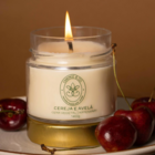 Vela Aromática Perfumada Aroma Cereja E Avelã Clássica 140g -