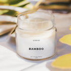 Vela Aromática Perfumada Bamboo Bambu 140g - Kammi