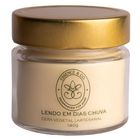 Vela Aromática Perfumada Lendo em Dias De Chuva 140g - Essenc