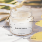 Vela Aromática Perfumada Limão Siciliano 140g - Kammi