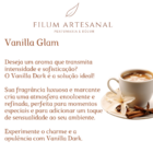 Vela Aromática Perfumada Vanilla Glam - 140g