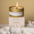Vela Aromática Perfumanda Aroma Vanilla Pocket Essence 90g -