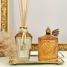 Vela Aromática Pote Vidro Luxo Canela 180g Cera De Coco