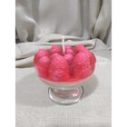 Vela Aromatizada Cheesecake Morango E Avelã Tampa Madeira