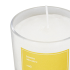 Vela Aromatizada Jasmim Silvestre Branco 7,8x7,8cm Casa Viva