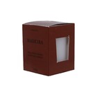 Vela Aromatizada Madeira Incolor 6x5cm Casa Viva