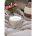 Vela Aromatizada Violeta E Amora Tampa De Madeira Decoração