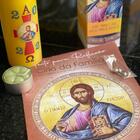 Vela Círio Da Família Círio Luz Cristo + Folheto Para Oração