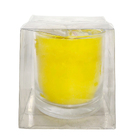 Vela Citronela Copo 8x8 Amarela