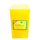 Vela Citronela Quadrada 7x14 Amarela