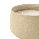 Vela com Suporte Bege 8x13cm Mart