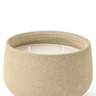 Vela com Suporte Bege 8x13cm Mart