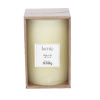 Vela Decorativa Bege 15x9,5cm Lumie