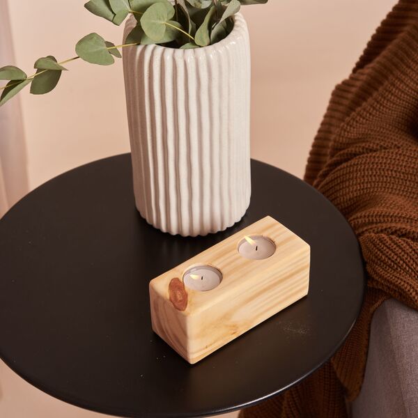 Vela Decorativa Pinus Dois Irmãos