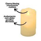 Vela Eletrônica Led Efeito Moving Realista 12cm X 7,5cm - Bel