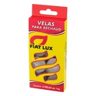 Vela para Rechaud branca Fiat Lux 8 unidades