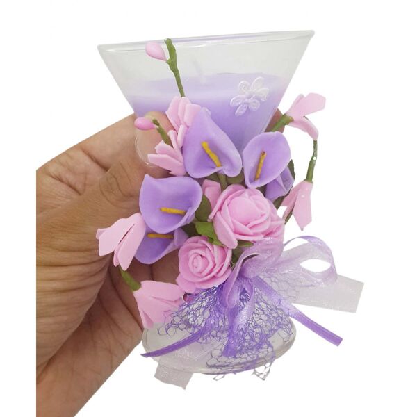 Vela Parafina Decorativa Media Larga Festas Casamento 15 Anos