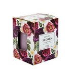 Vela Perfumada Flores Vinho 6x5cm