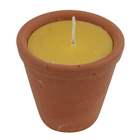 Vela Repelente Citronela Vaso Cerâmica 7x7cm