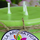 Vela Vegana Perfumada Limão Ajuda No Emocional 3 Pavios