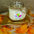 Vela Vegana Prosperidade Pirita E Moeda No Vidro