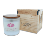 Vela Vegetal Aromática Ho'oponopono - Caixa De Madeira - Bran