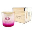 Vela Vegetal Aromática Ho'oponopono - Caixa De Madeira - Tran