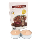Velas Aromáticas Sândalo Vela Rechô Importada 6 Unidades