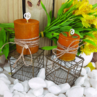 Velas Votivas Capim Limão Desperta Kit 2 Unid.