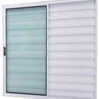 Veneziana 3 Folhas 1,00 X 1,50 Alumínio Branco