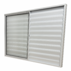 Veneziana 3 Folhas Aluminio Branco 1,00x1,50