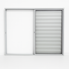 Veneziana 3 Folhas Aluminio Branco 1,00x1,50