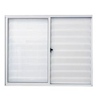 Veneziana 3 Folhas Aluminio Branco 1.00x1.20