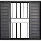 Veneziana 6 Folhas 1,20 X 2,00 C/grade Alumínio Preto