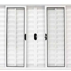 Veneziana 6 Folhas Aluminio Branco  1.00x1.50