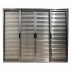 Veneziana 6 Folhas Aluminio Brilhante 1,00x1,50