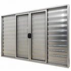 Veneziana 6 Folhas Aluminio Brilhante 1,00x1,50