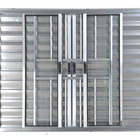 Veneziana 6 Folhas Aluminio Brilhante Com Grade  1.00x1.20