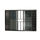 Veneziana 6 Folhas com Grade de Correr Alumínio 100x120cm Brimak