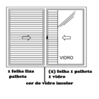Veneziana Alumínio Branco S/g 120x150 3f L.18 (emborrachado)