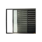 Veneziana Confort 3 Folhas Vidro Liso 80cm X 100cm Brimak Pre