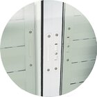 Veneziana Confort 3 Folhas Vidro Liso 80cm X 100cm Brimak Pre