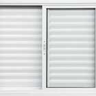 Veneziana De Aluminio 3 Folhas Móveis Sem Grade Linha Premium