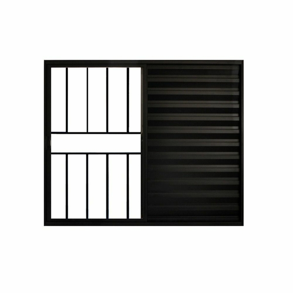 Veneziana De Correr 3 Folhas C/grade 1.00 X 1.20 Linha Modula