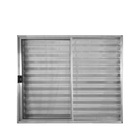 Veneziana De Correr 3 Folhas S/grade Aluminio Brilhante 1.00