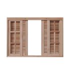 Veneziana De Correr 6 Folhas Mista Reta - Com Ferragens 1.60